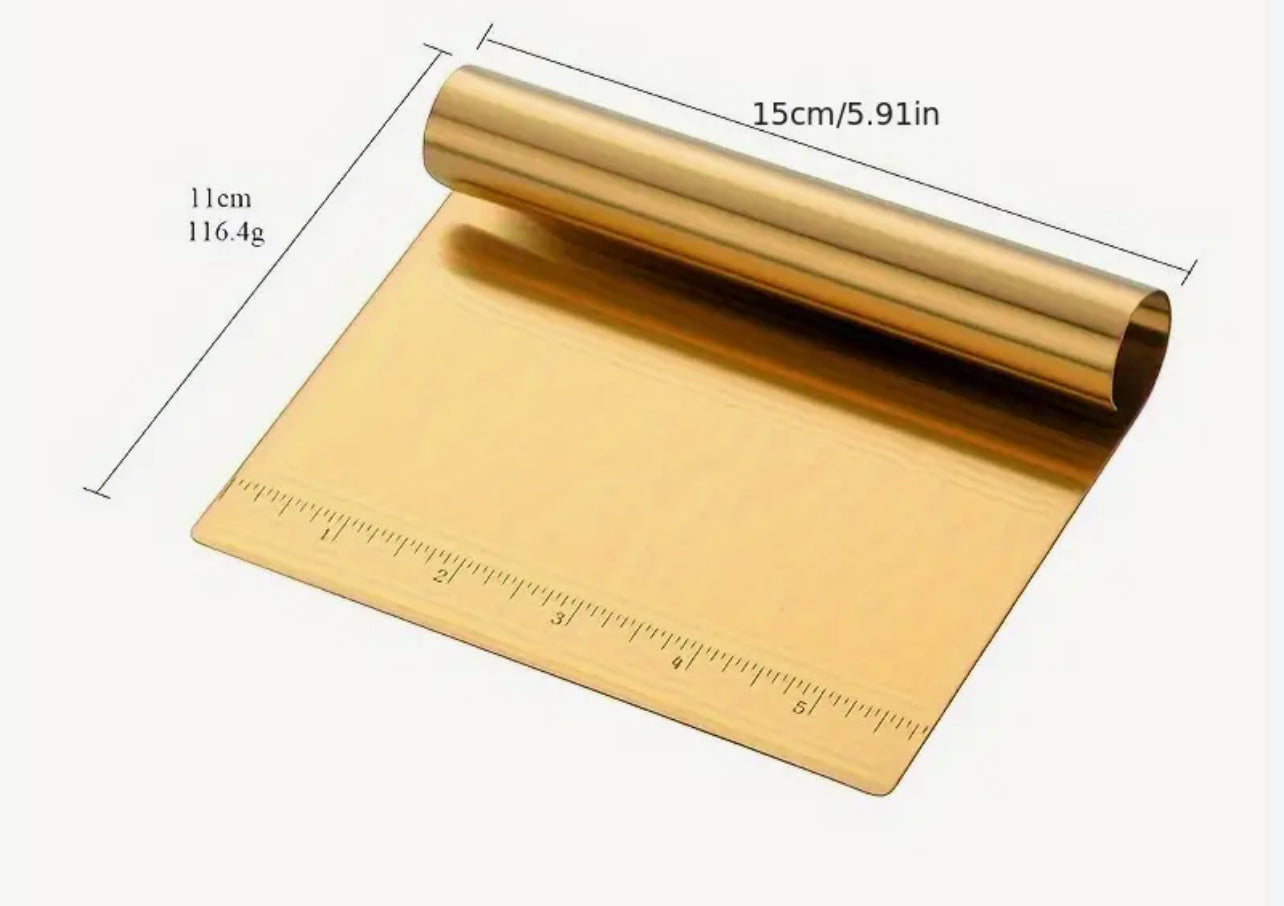 Torten Schaber Gold - 15 cm