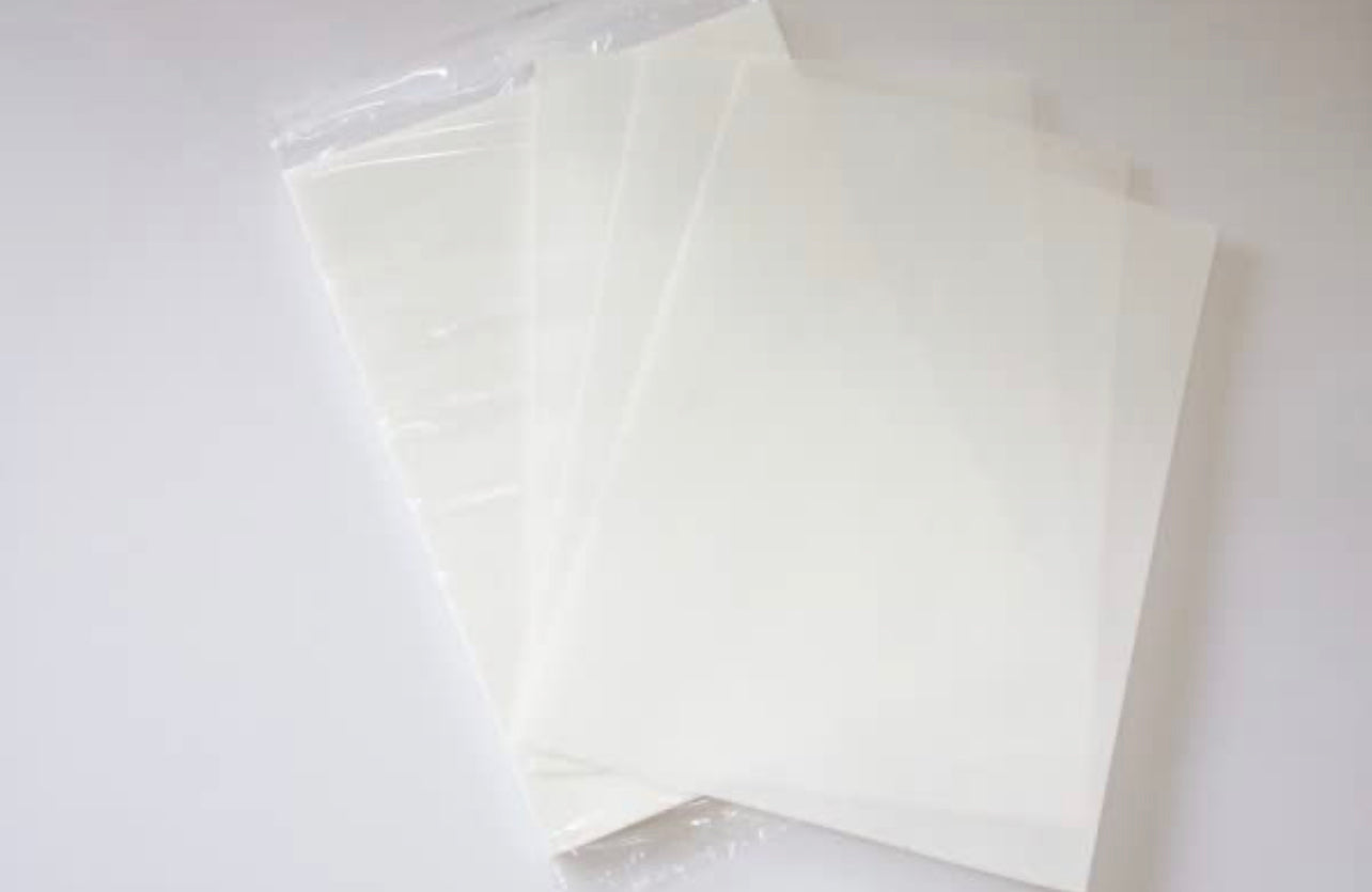 Wafer Paper Esspapier Oblatenpapier DIN A4, 0,4 mm - 25 Blatt