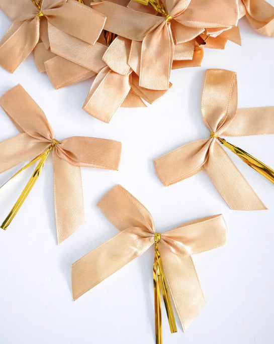 Schleifen Gold (10 St.)