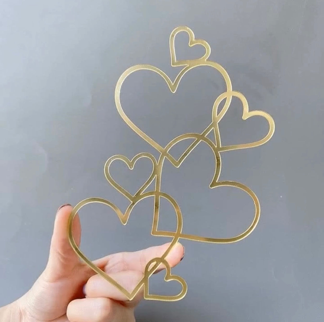 Cake Toppers Herzen