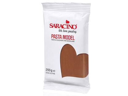 Saracino Modellierpaste Braun250 g