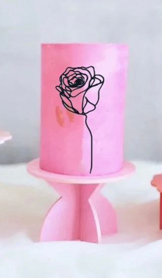 Cake Toppers Rose